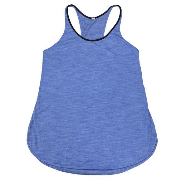 LULULEMON What The Sport Singlet Sz 8 Heathered Lullaby - Picture 4 of 6